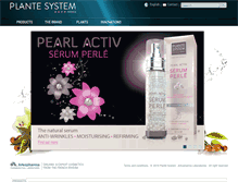 Tablet Screenshot of plantesystem.com